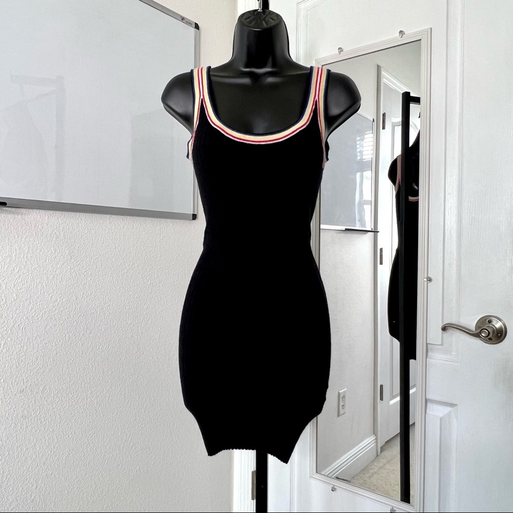 Black Mini Bodycon Dress